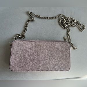 Kate Spade clutch with chain